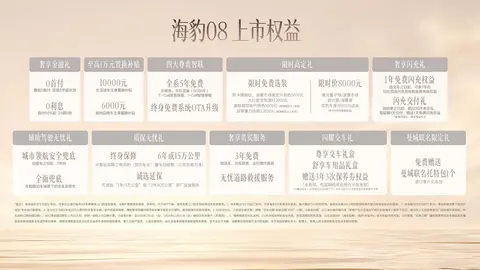 19.69万元起的车,百万级的料,比亚迪海豹08这波定价诚意拉满了